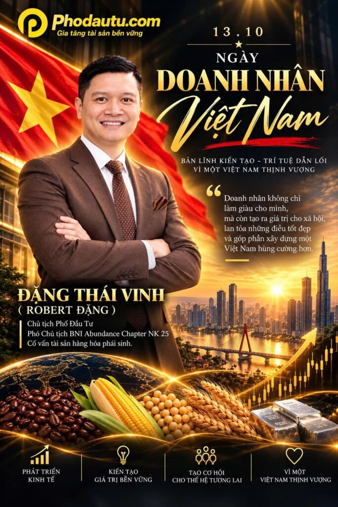 Ngày Doanh nhân Việt Nam 13/10 — Lời chúc từ Đặng Thái Vinh